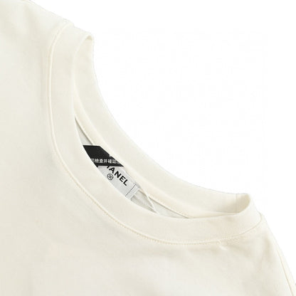 T-shirt à logo Chanel (blanc)