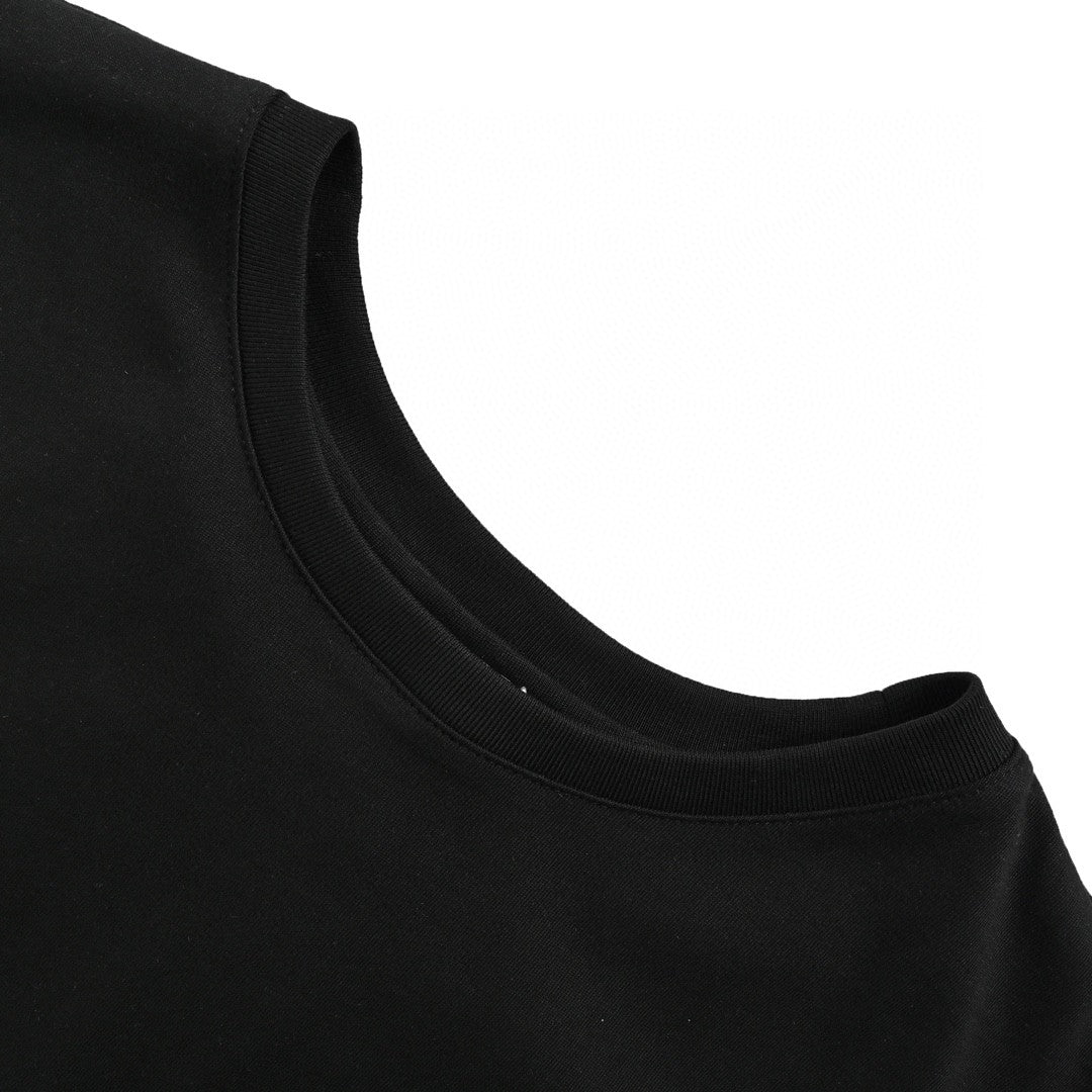 T-shirt Chanel Cloud Logo noir