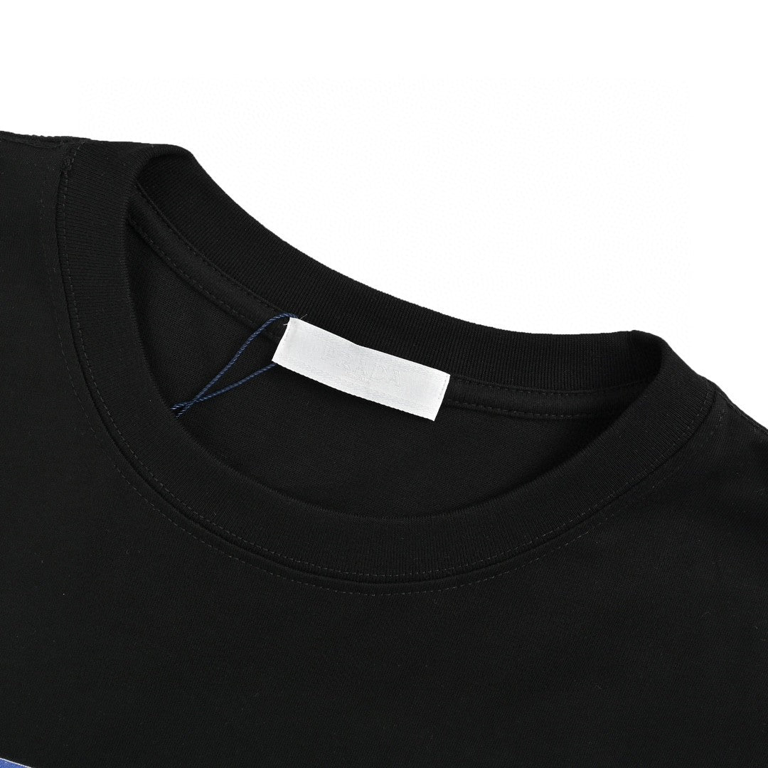 T-shirt Prada à logo Pop Art (noir)
