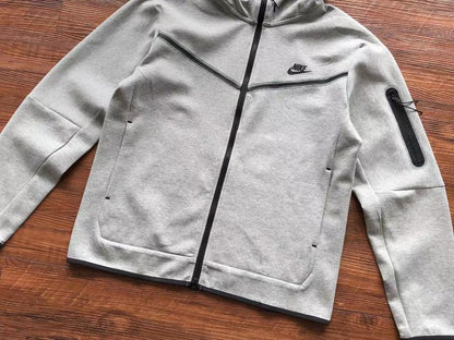 SWEAT À CAPUCHE NIKE TECH FLEECE x GRIS