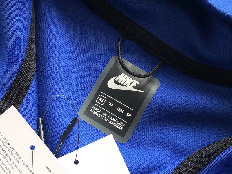 Sweat à capuche Nike Tech Fleece x Bleu
