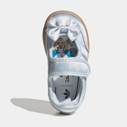 Disney Samba Jane Infant Toddler Lifestyle Shoes (Crystal Sky/Cloud White/Gum)