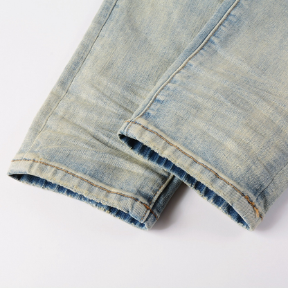 Purple Paint Blue Jeans