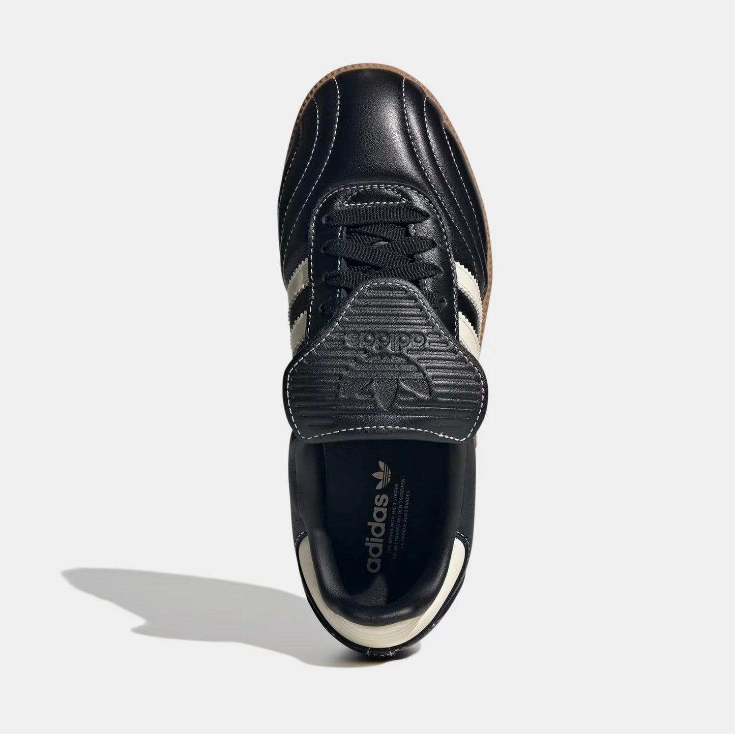 Samba LT Womens Lifestyle Shoes (Core Black/Cream White/Gum)