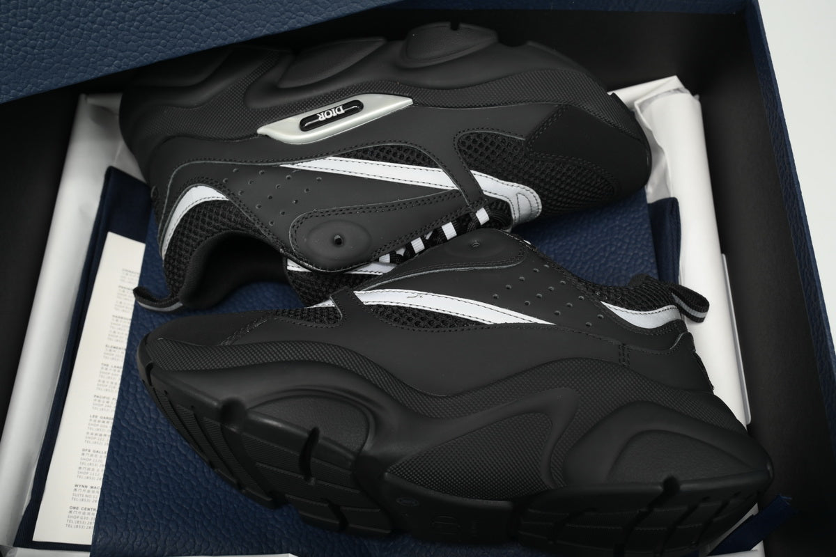 DIOR B22 BLACK SILVER