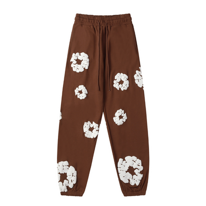 Survêtement en denim marron