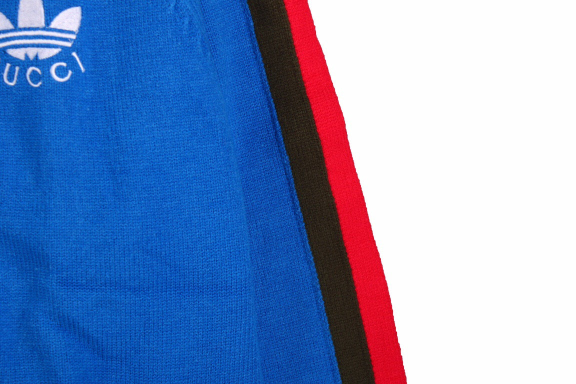 Veste de survêtement bleue Gucci x Adidas