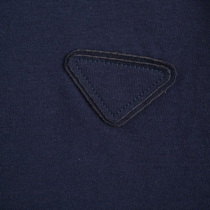 T-shirt Prada bleu marine double couche