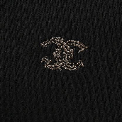 T-shirt Chanel à logo classique noir