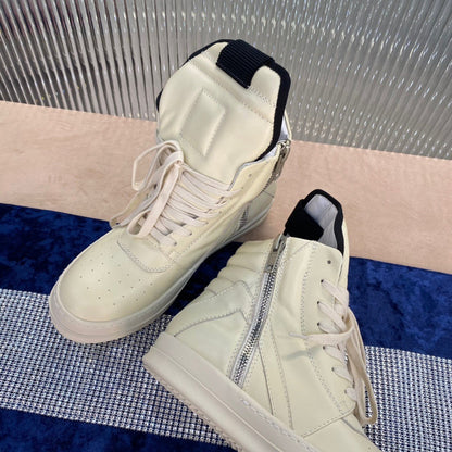 Baskets Rick Owens Geobasket - Crème