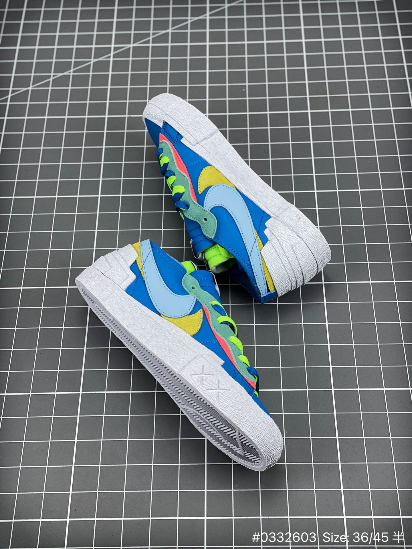 KAWS x Sacai x Nike Blazer "Bleu Neptune"