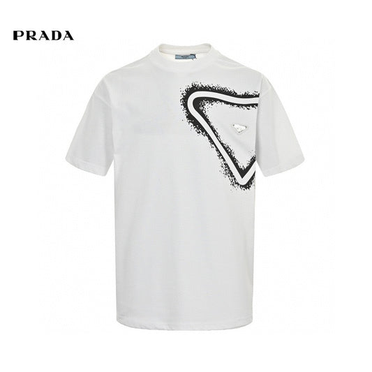 T-shirt à logo graphique Prada