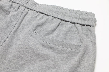Short gris avec logo de fer à cheval et cœurs chromés 