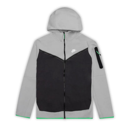 Sweat à capuche zippé Tech Smoke Grey/Anthracite/Sail