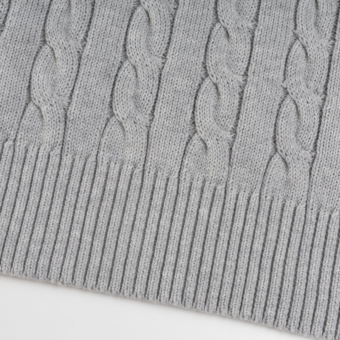 Polo Half Zip Sweater