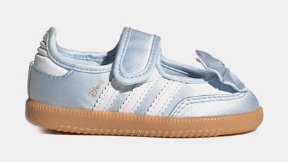 Disney Samba Jane Infant Toddler Lifestyle Shoes (Crystal Sky/Cloud White/Gum)