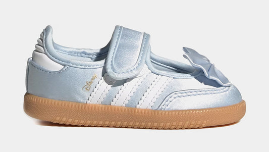 Disney Samba Jane Infant Toddler Lifestyle Shoes (Crystal Sky/Cloud White/Gum)