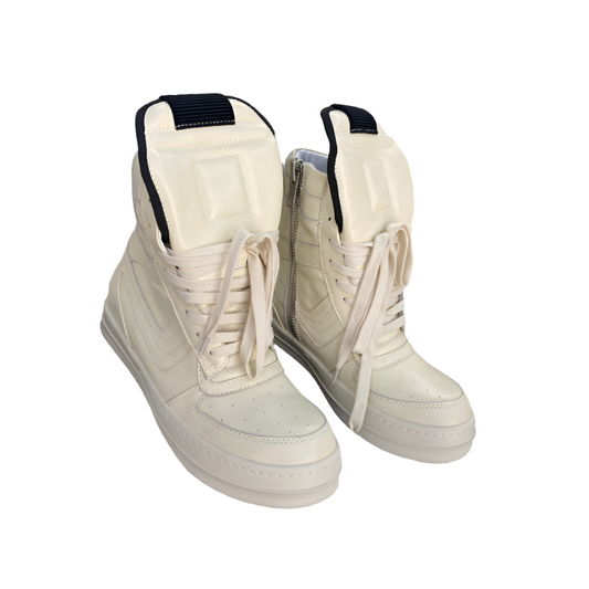 Baskets Rick Owens Geobasket - Crème
