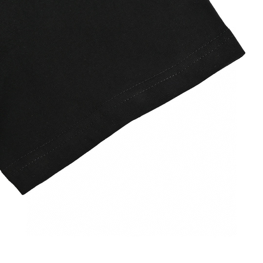 T-shirt Chanel à logo classique noir