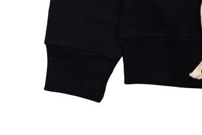 Sweat-shirt noir Gucci à imprimé ballerines