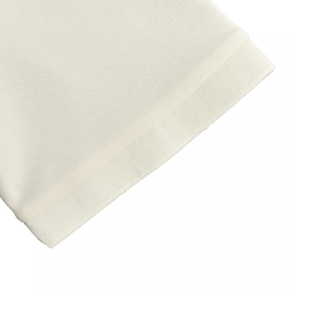 Polo blanc classique Prada