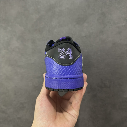 Travis Scott x Air Jordan 1 Low "Mamba Tribute Purple": A Legendary Crossover