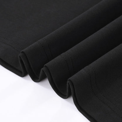 T-shirt noir avec logo de fer à cheval multicolore Chrome Hearts