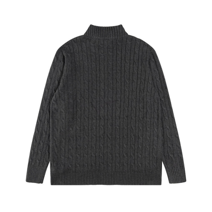 Polo Full Zip Sweater