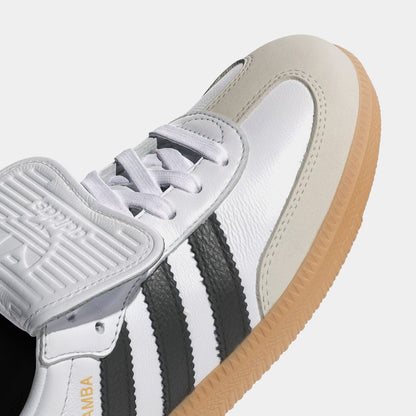 Samba LT Womens Lifestyle Shoes (Cloud White/Core Black/Gold Metallic