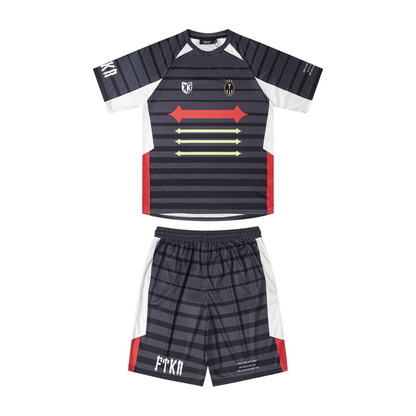 Ensemble court dégradé T décodé