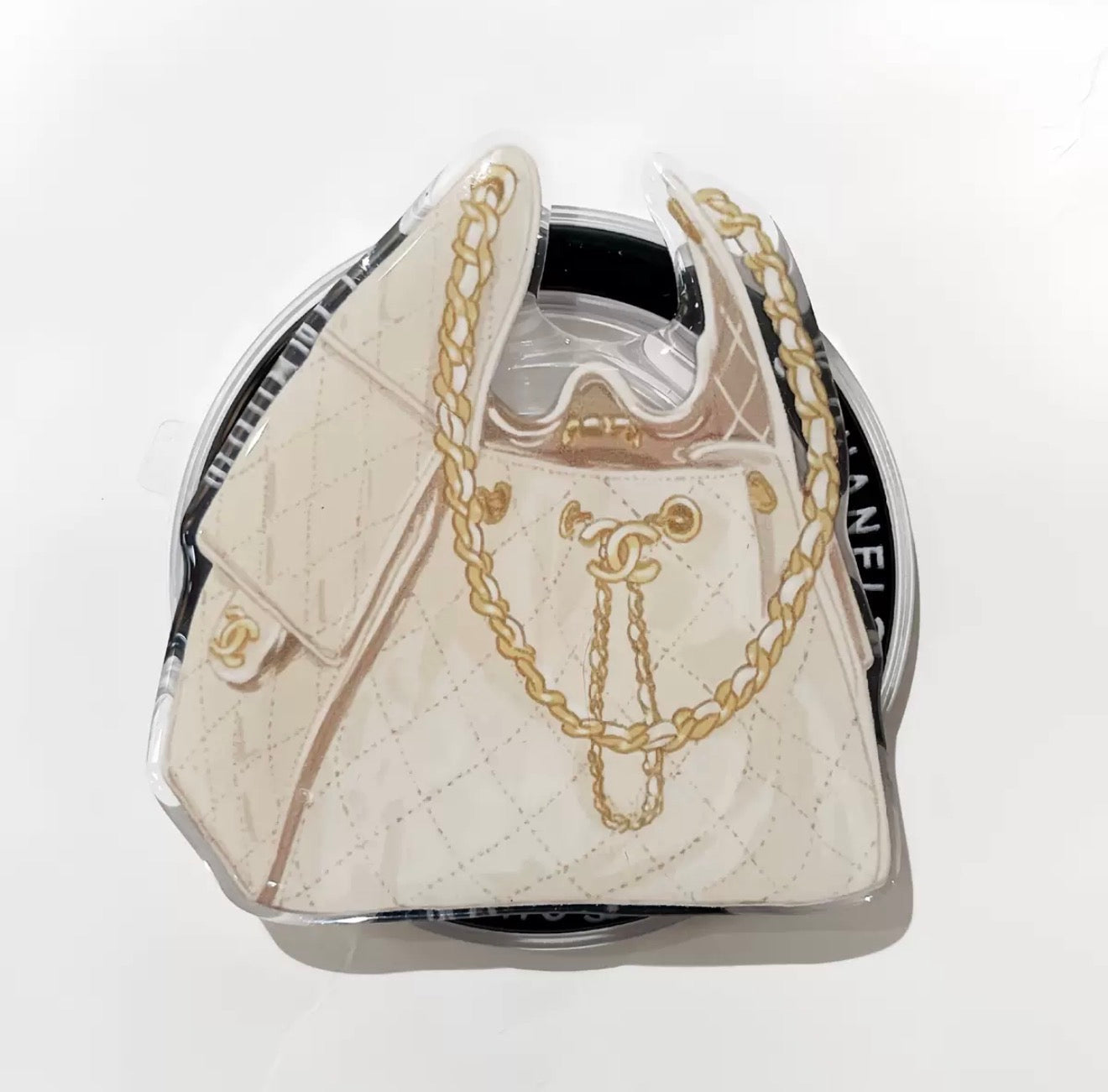 CC MAGNETIC POPSOCKET BAG WHITE