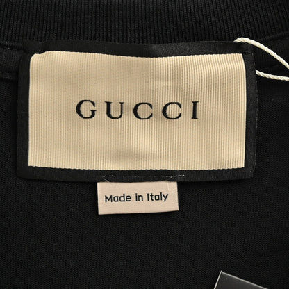T-shirt Gucci à logo fraise (noir)
