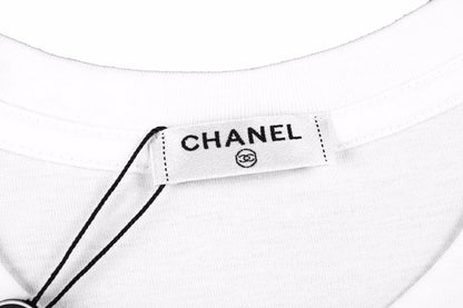 T-shirt Chanel à logo classique