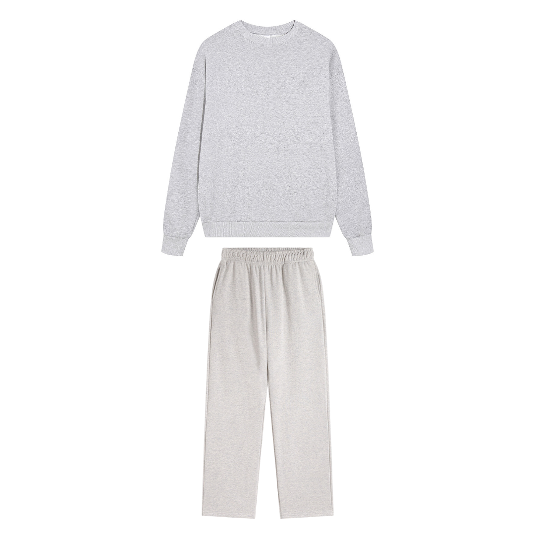 Survêtement gris décontracté