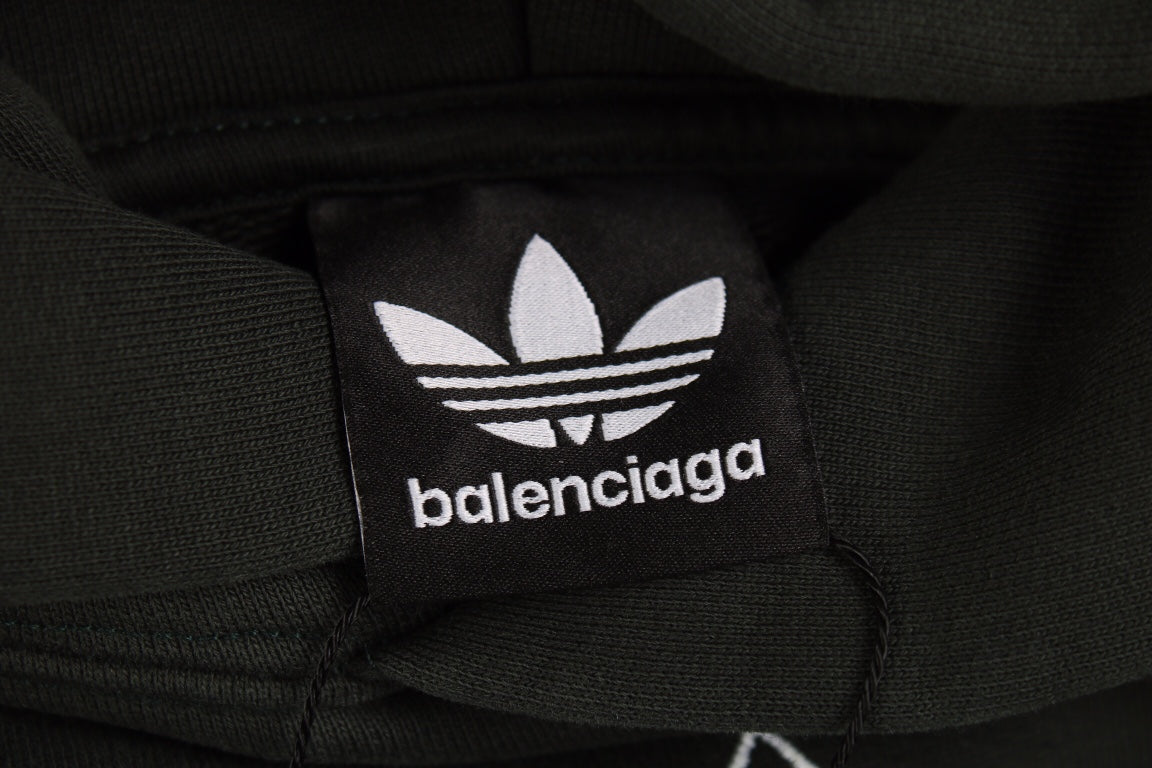 Sweat à capuche noir Balenciaga x Adidas 