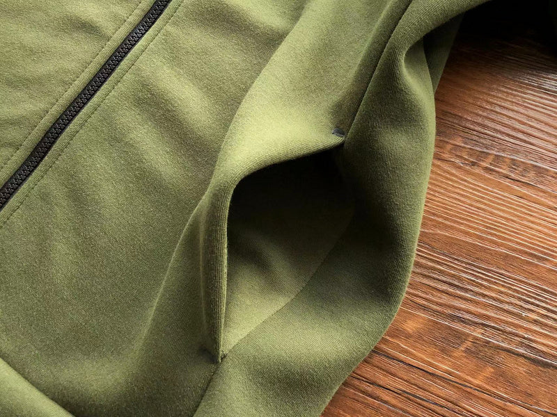 Sweat à capuche Nike Tech Fleece vert olive