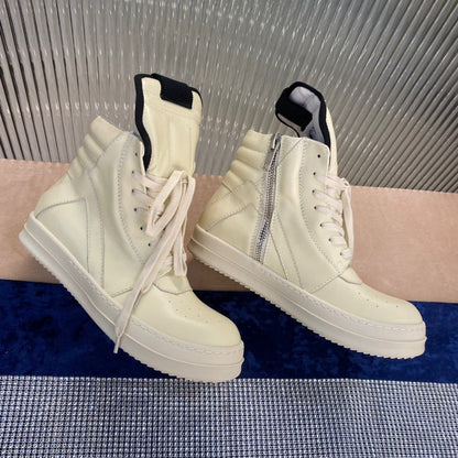 Baskets Rick Owens Geobasket - Crème