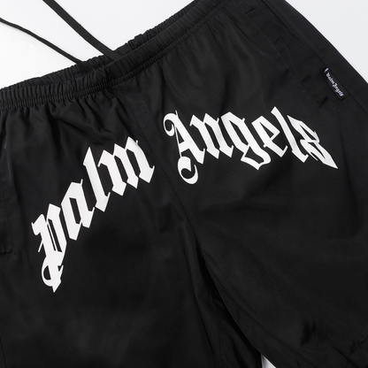 Palm Black Swim Shorts