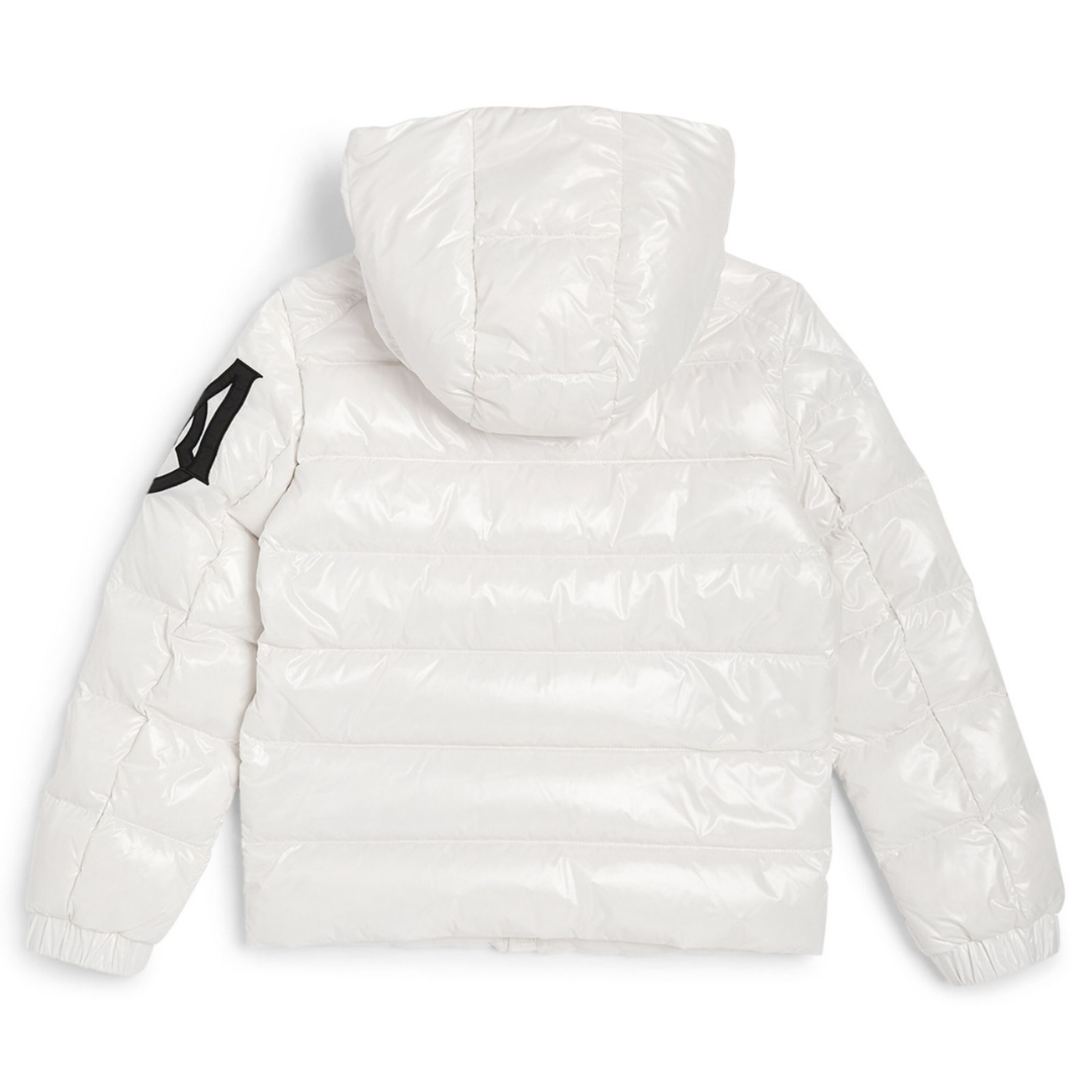 Veste blanche monogrammée