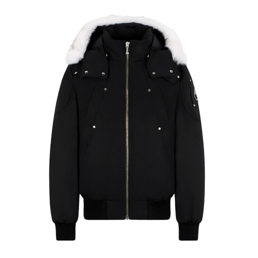 Veste bomber noire Moose
