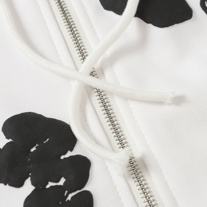 Denim Trs Zip Hoodie