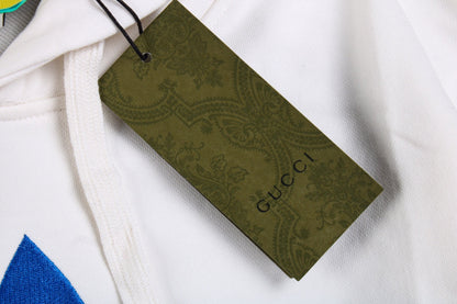 Sweat à capuche blanc Gucci x Adidas