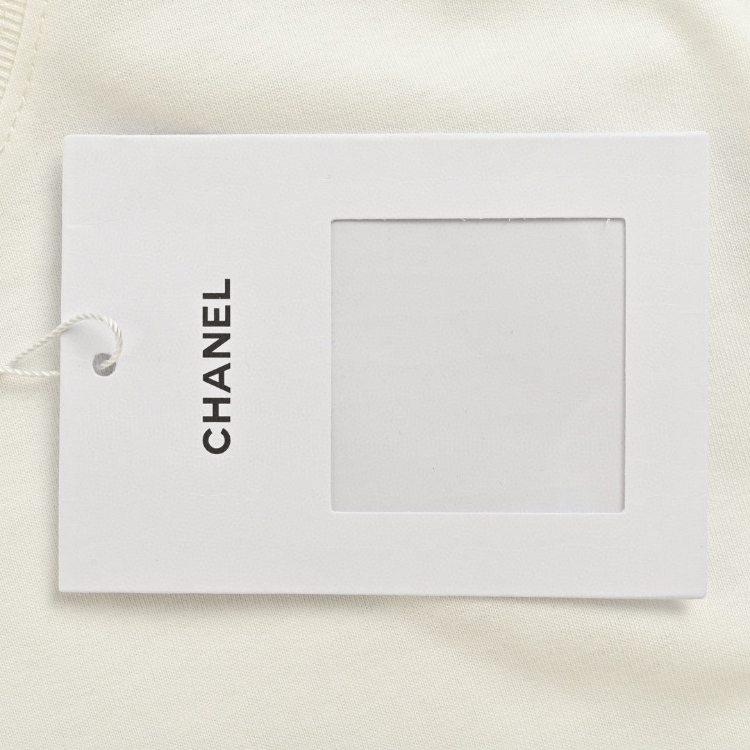 T-shirt Chanel Pink Splash Logo