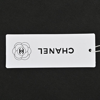 T-shirt noir à logo Chanel