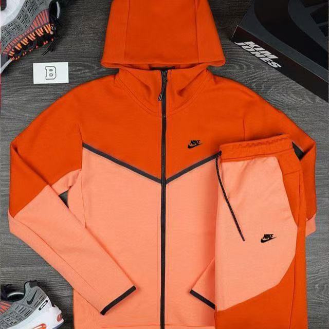 Sweat à capuche Nike Tech Fleece x Campfire Orange