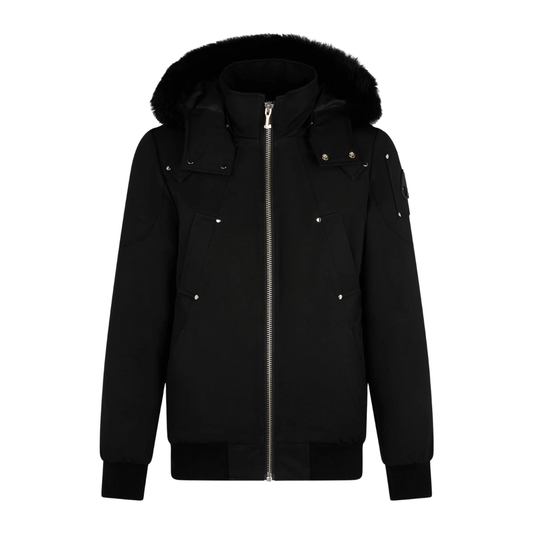 Veste bomber Moose entièrement noire