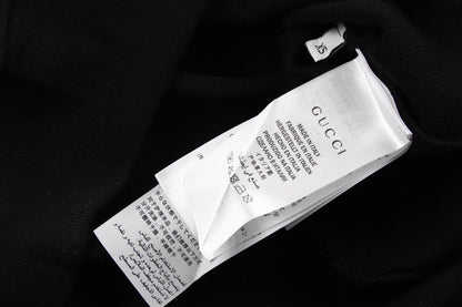 Sweat-shirt noir Gucci à imprimé ballerines