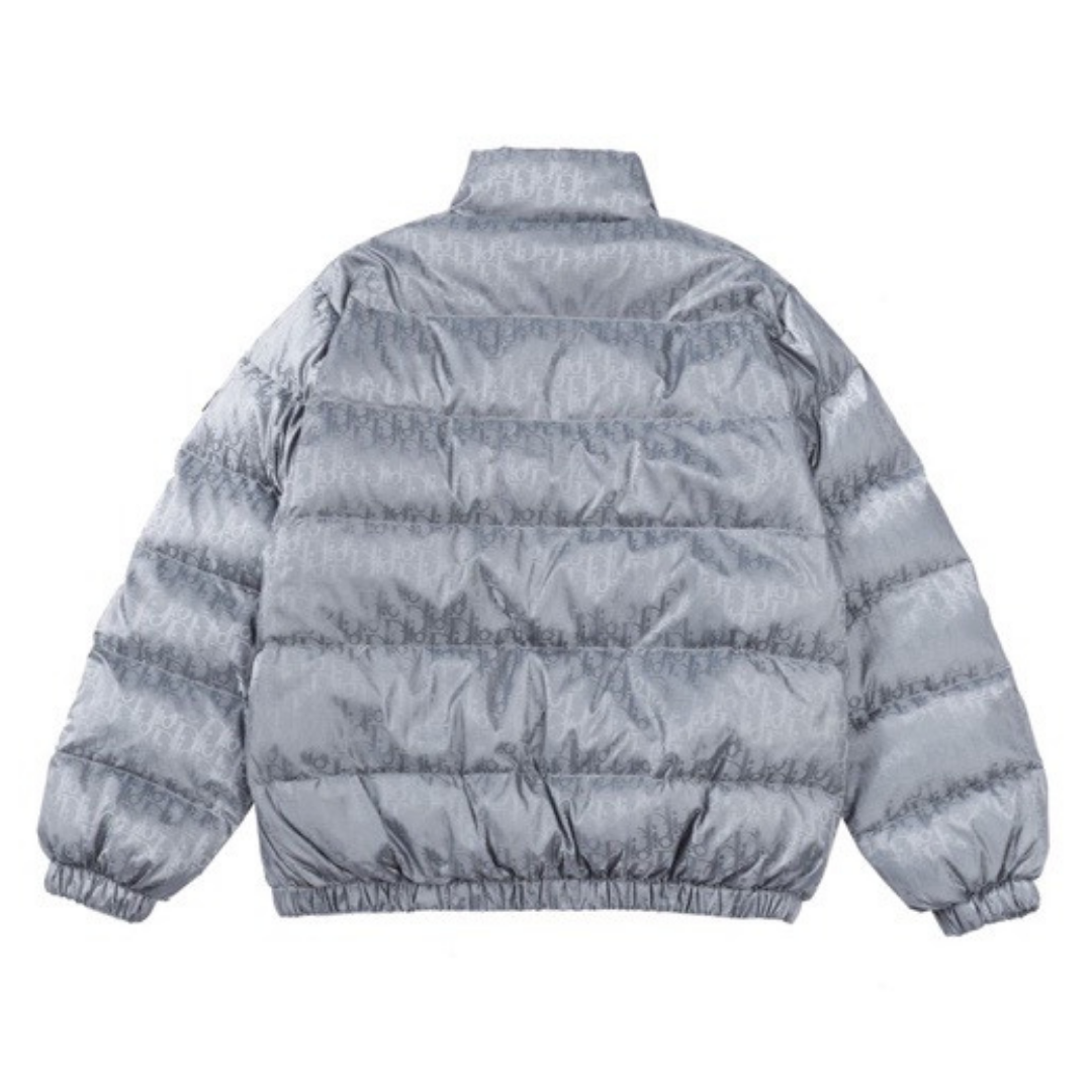 Veste grise monogrammée