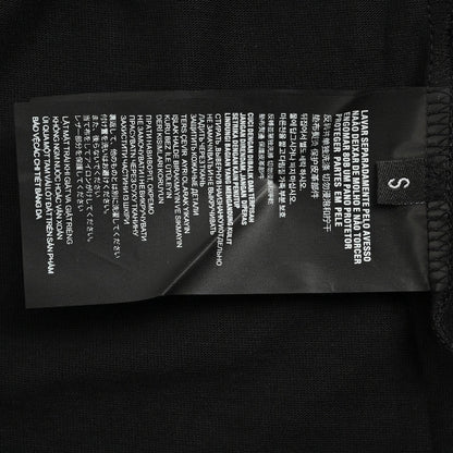 T-shirt noir Prada à poche géométrique