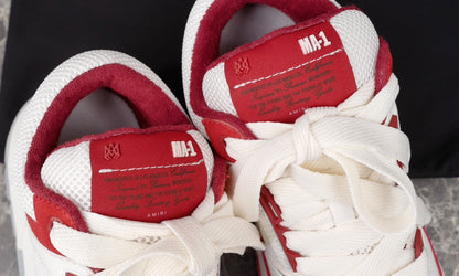AMIRI MA-1 x WHITE RED